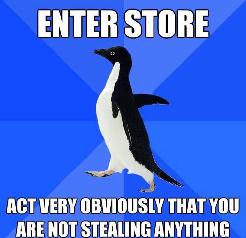 Act Like You Didnt Steal Anything