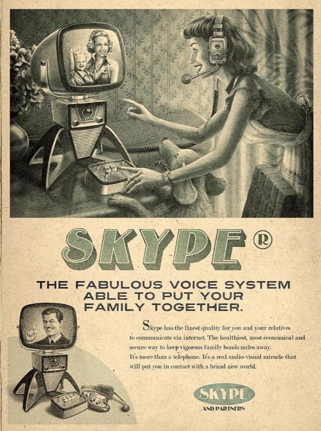 Skype Mad Men Advertisement Picture