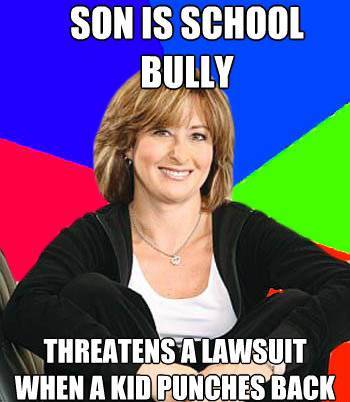Sheltering Mom Meme Has A Bully Son