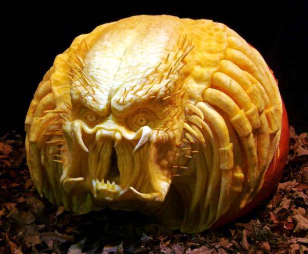 The Predator Carving