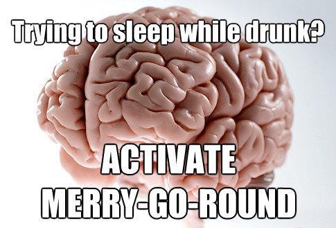 Brain Drunk Sleeping