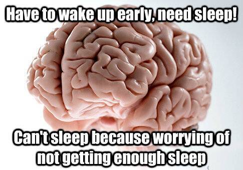 Scumbag Meme Brain Going To Sleep