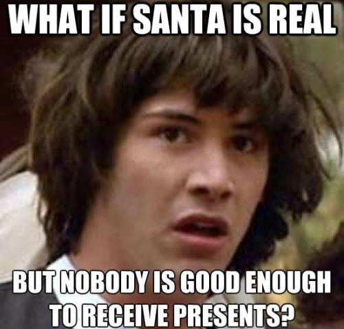 Keanu Santa Is Real
