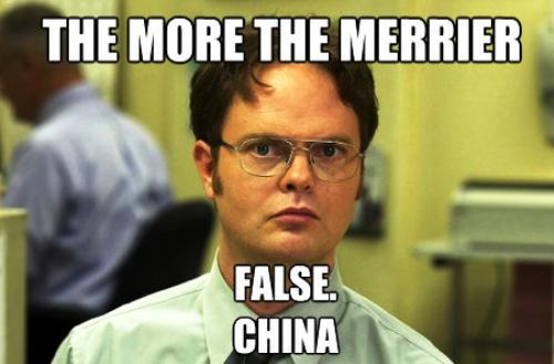 Dwight Schrute Meme More The Merrier China