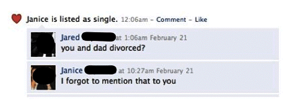 Facebook Parents Announce Divorce