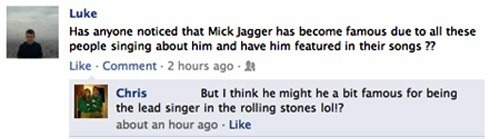 Facebook Fail Jagger