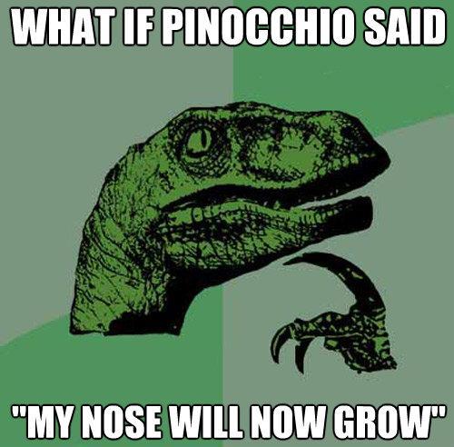 Philosoraptor Pinocchio