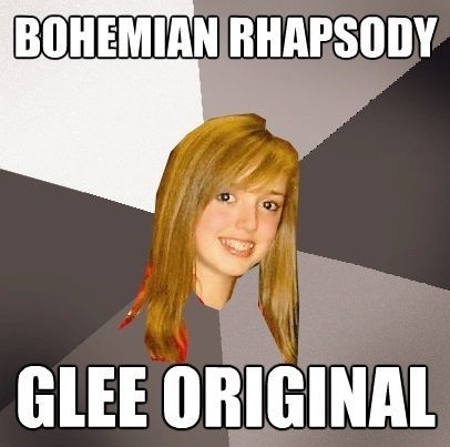 Oblivious Music Meme Glee