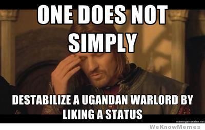 One Does Not Simply Kony Meme