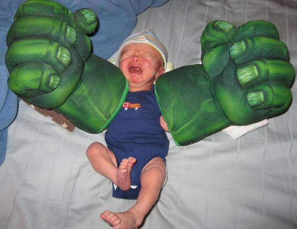 Terrible Parents Hulk Hands