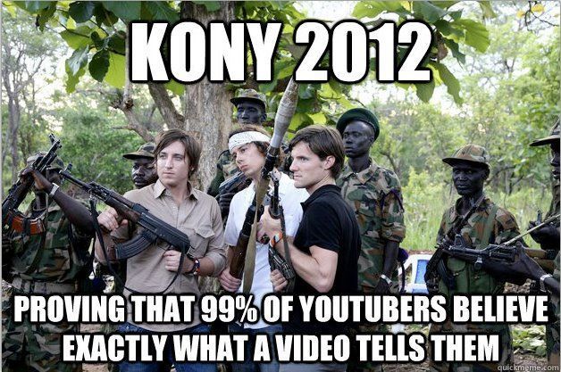 Kony Memes Youtube Users