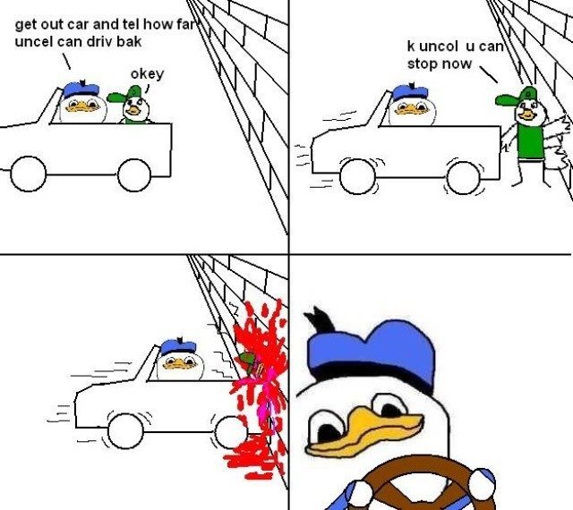 Dolan Bad Driver Cartoon