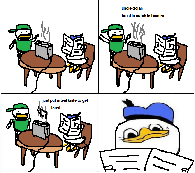 Dolan Toaster Cartoon