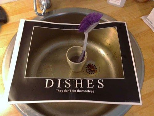 Dishes They Don't Do Themselves