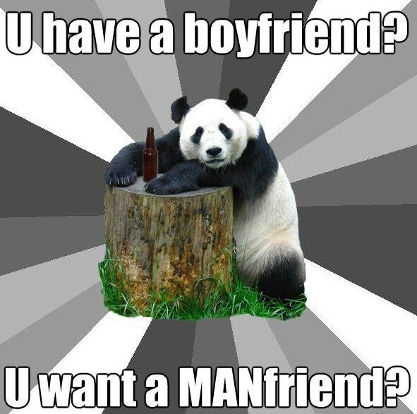 You want a manfriend?
