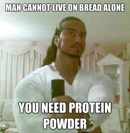 Jesus Were From Jersey Loves Protein