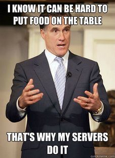 Relatable Mitt Romney Food