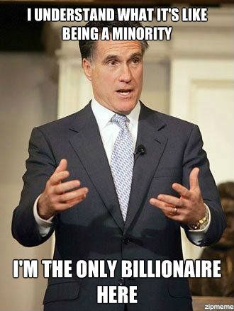 Relatable Mitt Romney Meme Minority