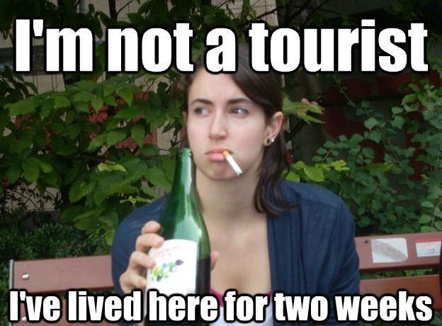 Study Abroad Bitch tourist