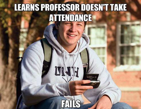 College Freshman Memes Fails A Class