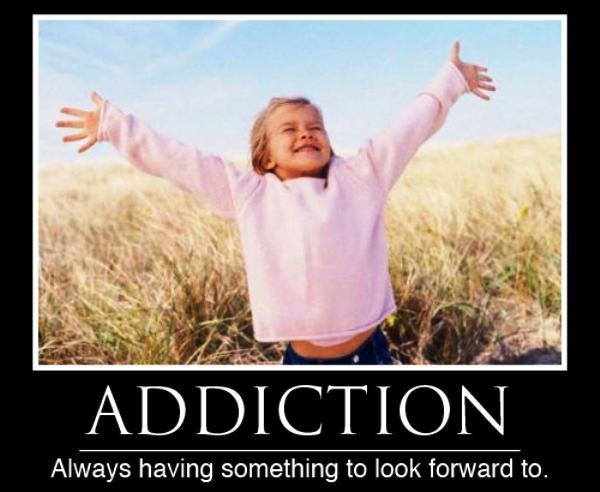 Funny Poster About Addiction