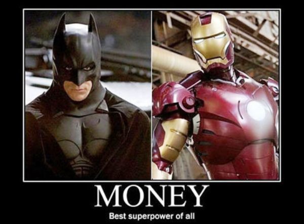 Funny Demotivational Poster About Money