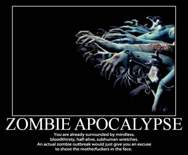 The Zombie Apocalypse Poster