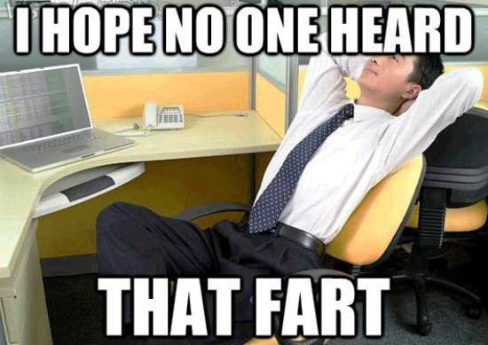 Office Thoughts Meme Fart