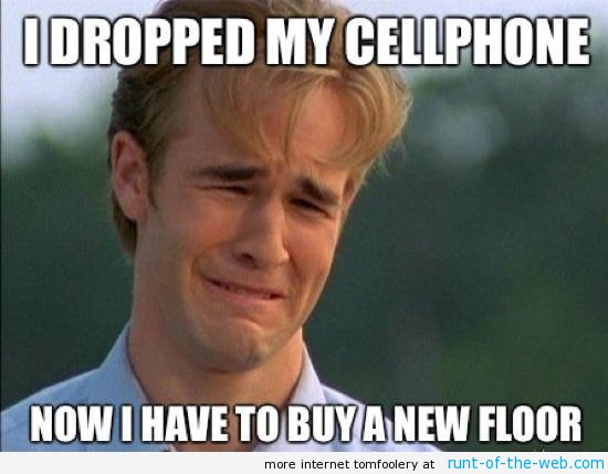 90s Problems Cell Phone