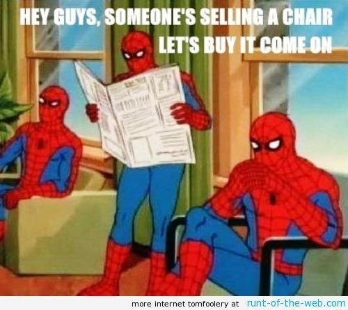 Spider-Man Meme Chair