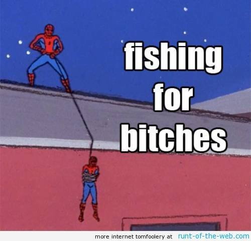 Spider-Man Meme Fishing