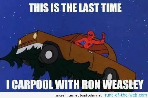 Spider-Man Meme Ron Weasley