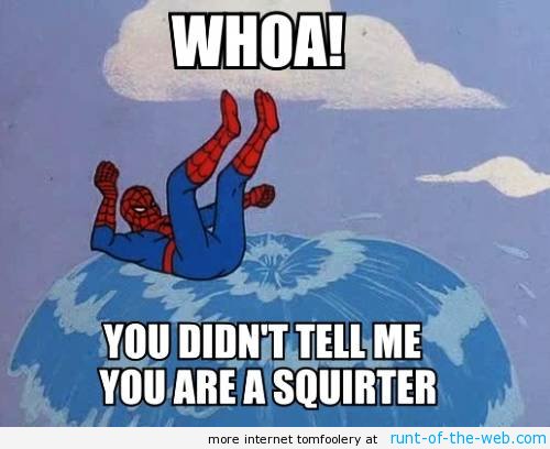 Spider-Man Meme Squirter