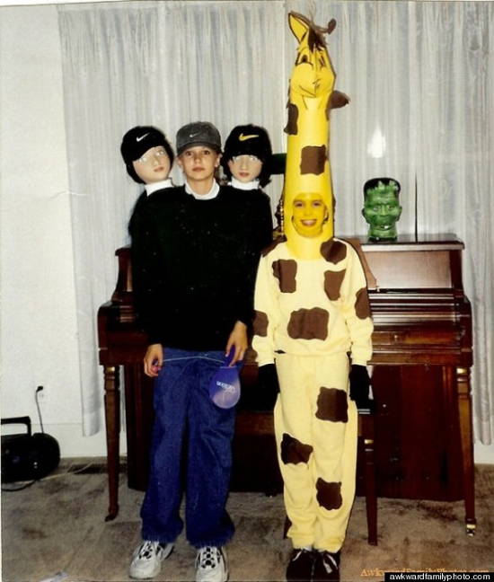 Awkward Halloween Giraffes