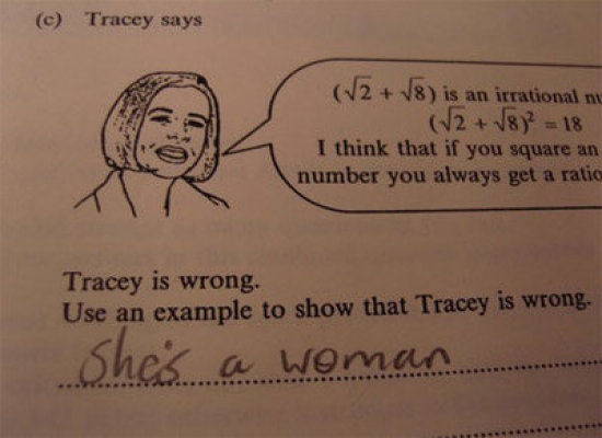 Exam Answers Woman