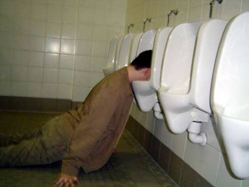 Worst Drunks Stuck In Urinal