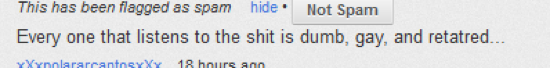 Stupid YouTube Comments Retarded