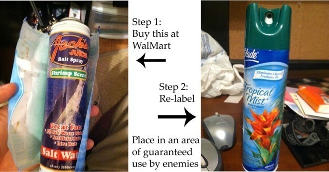 Shrimp Air Freshener Practical Joke