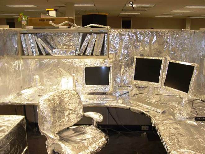 Prank Your Friends With Tinfoil