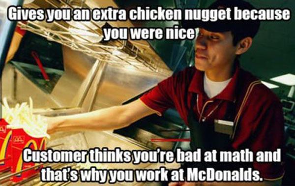 Extra McNugget At McDonald's