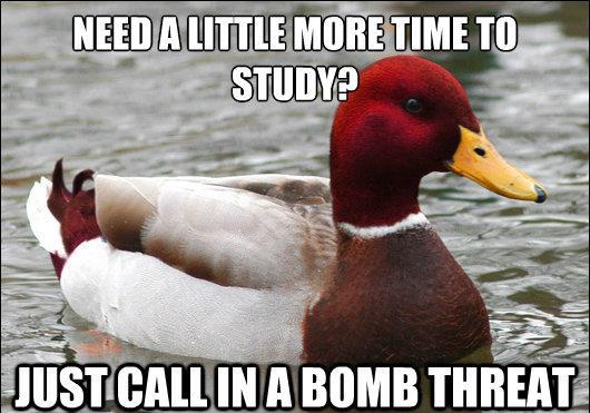Malicious Advice On Study Time