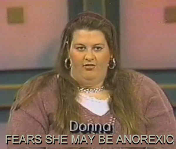 Best Daytime Television Screenshots Fat Woman Thinks She's Anorexic