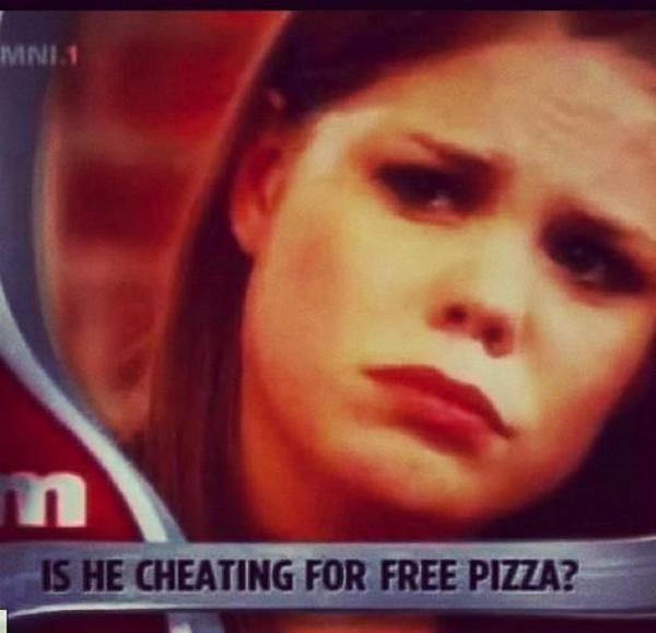 Daytime Television Cheating For Free Pizza