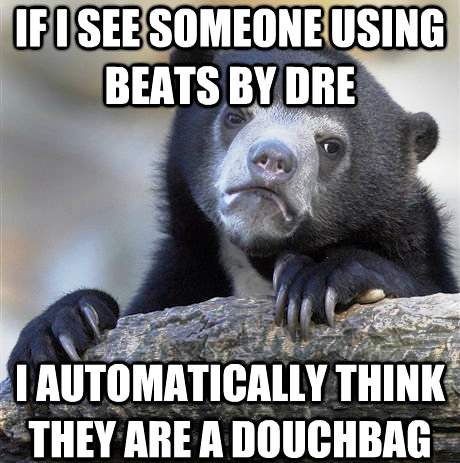 Confession Bear Memes Beats By Dre