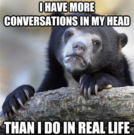 Conversations Confession Bear Memes