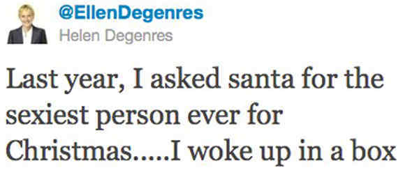 Hilarious Christmas Tweet