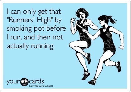 Runners High Funny Someecards