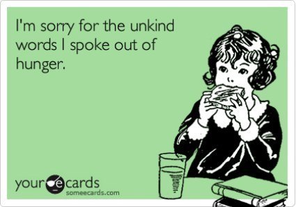 Sorry For The Unkind Words Ecard