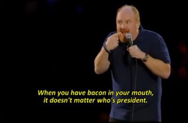 Louis CK On Bacon