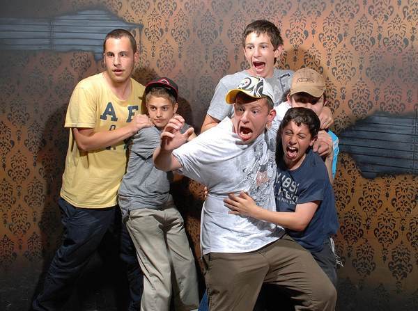 Scared Bros Hilarious Haunted House Pictures